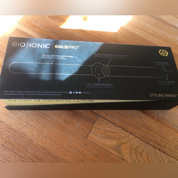 Bio Ionic Gold Pro Curling wand - Picture 3 of 3